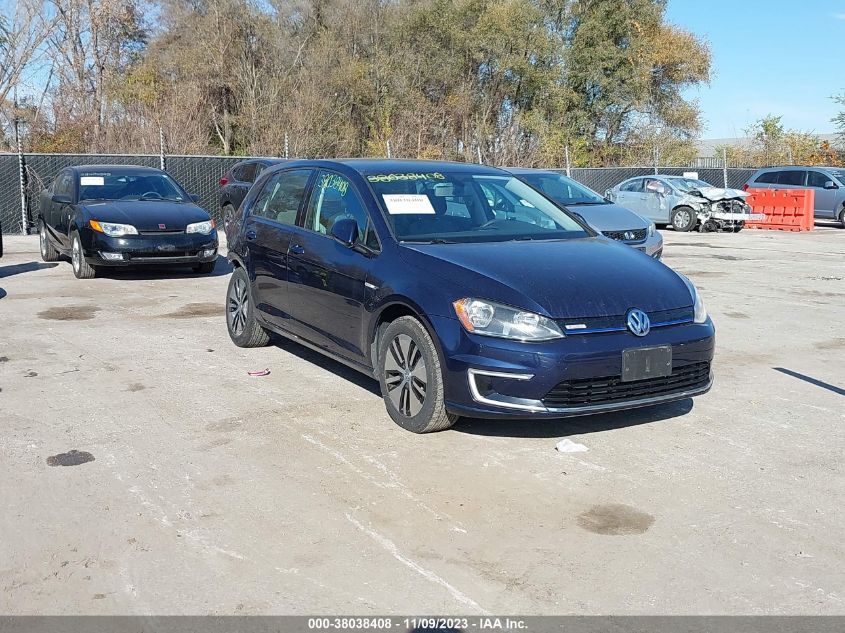 2016 VOLKSWAGEN E-GOLF SE - WVWKP7AU9GW913328