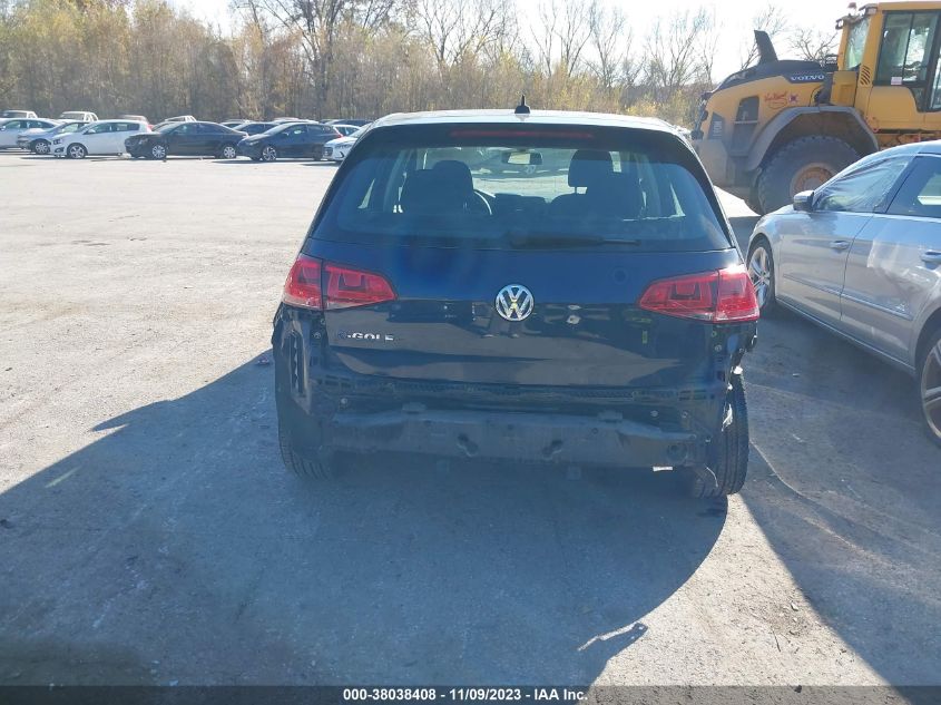 2016 VOLKSWAGEN E-GOLF SE - WVWKP7AU9GW913328