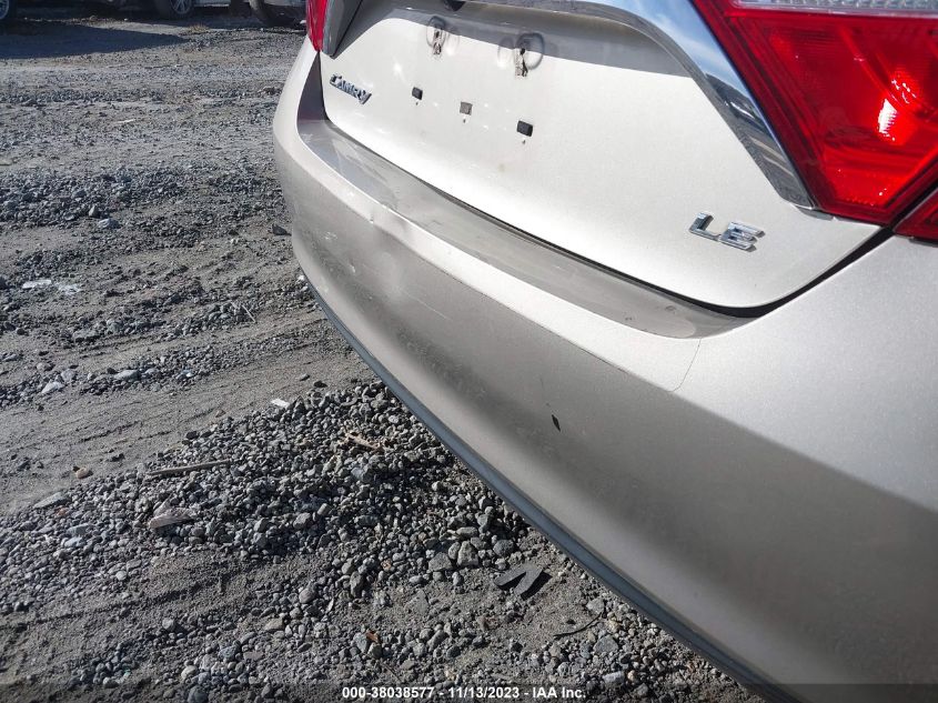 2015 TOYOTA CAMRY LE - 4T1BF1FK1FU942707