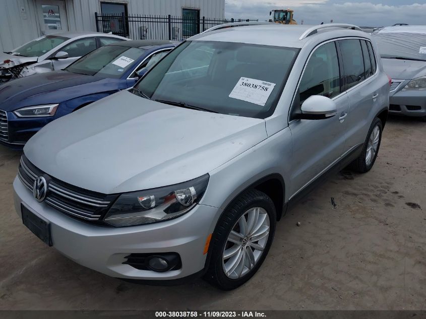 2013 VOLKSWAGEN TIGUAN S/SE/SEL - WVGAV3AX4DW577065