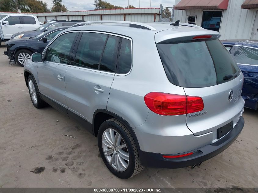 2013 VOLKSWAGEN TIGUAN S/SE/SEL - WVGAV3AX4DW577065