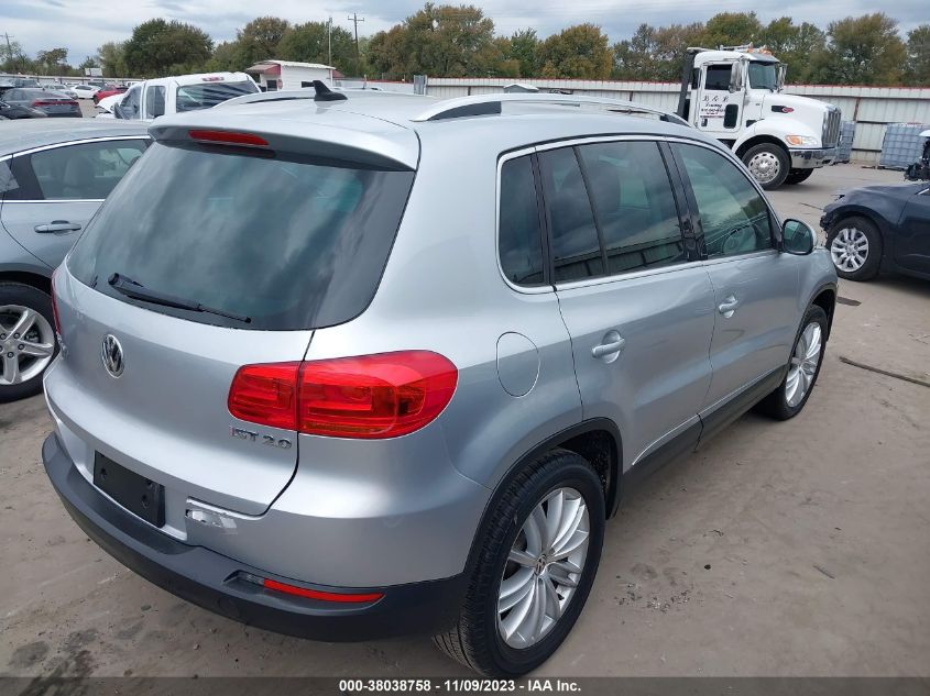 2013 VOLKSWAGEN TIGUAN S/SE/SEL - WVGAV3AX4DW577065