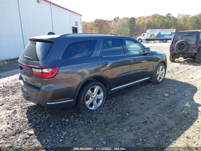 2014 DODGE DURANGO LIMITED - 1C4RDHDG0EC304985