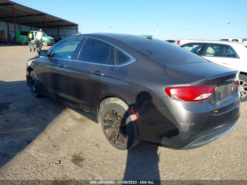 2015 CHRYSLER 200 LIMITED - 1C3CCCAB0FN720288