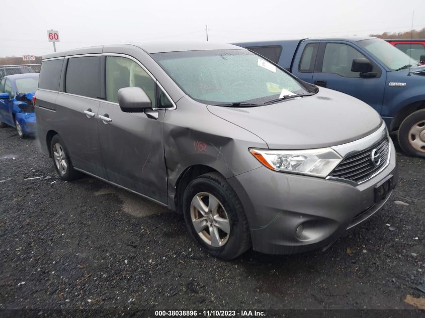 2013 NISSAN QUEST SV - JN8AE2KP1D9068020