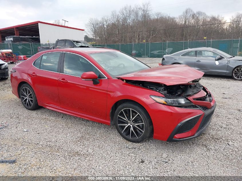 2021 TOYOTA CAMRY SE/SE NIGHT SHADE - 4T1T11BK7MU030167