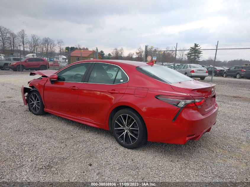 2021 TOYOTA CAMRY SE/SE NIGHT SHADE - 4T1T11BK7MU030167