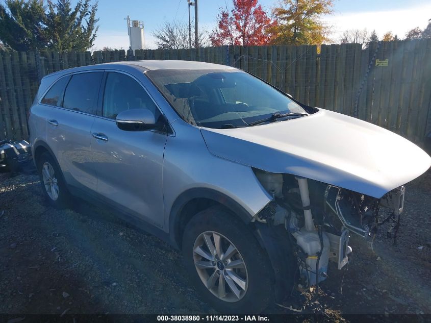 2019 KIA SORENTO L/LX - 5XYPGDA34KG560854