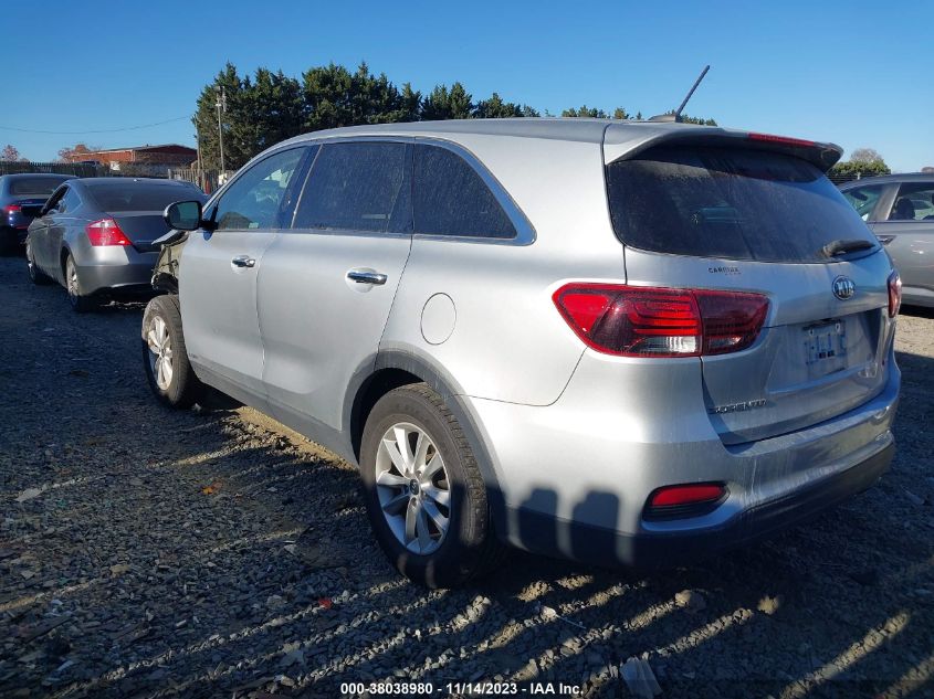 2019 KIA SORENTO L/LX - 5XYPGDA34KG560854