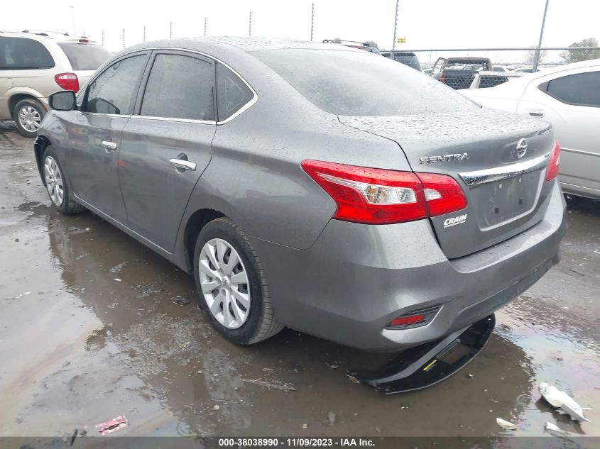 2019 NISSAN SENTRA S/SV/SR/SL - 3N1AB7AP5KY352604