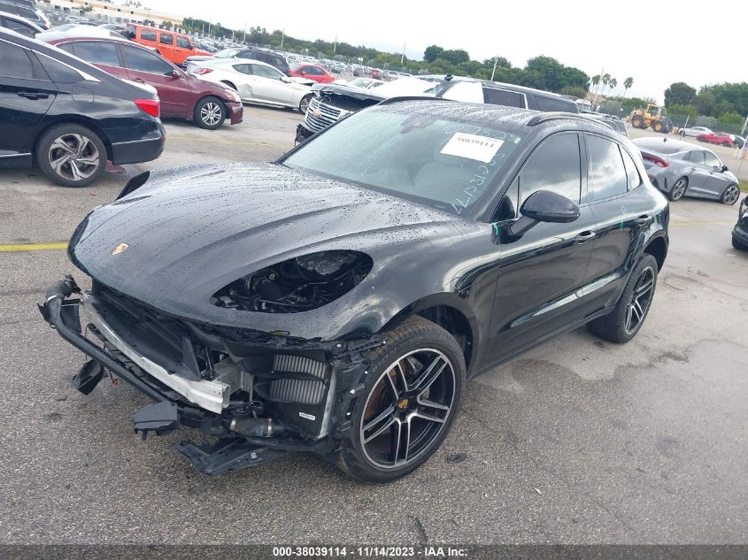 VIN WP1AB2A55LLB31253 2020 PORSCHE MACAN S