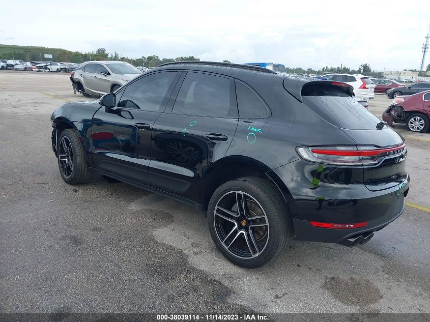 VIN WP1AB2A55LLB31253 2020 PORSCHE MACAN S