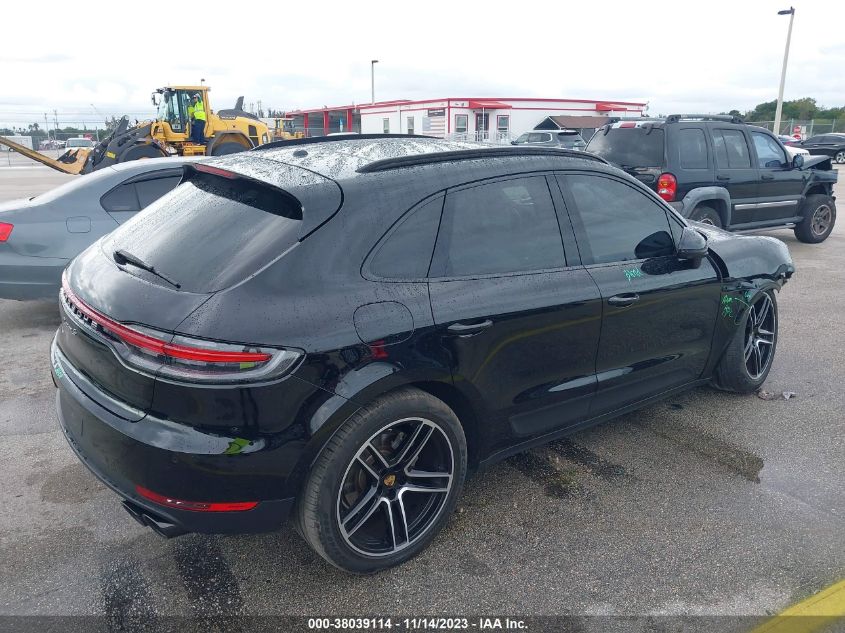VIN WP1AB2A55LLB31253 2020 PORSCHE MACAN S