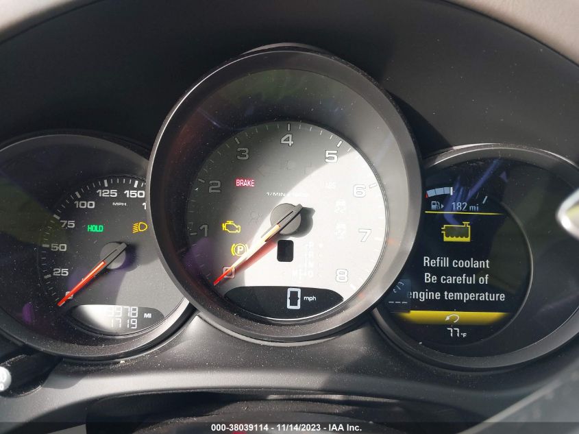 VIN WP1AB2A55LLB31253 2020 PORSCHE MACAN S