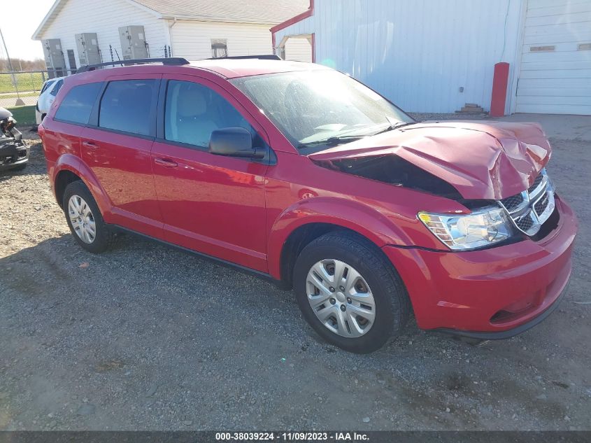 2016 DODGE JOURNEY SE - 3C4PDDAG1GT109585