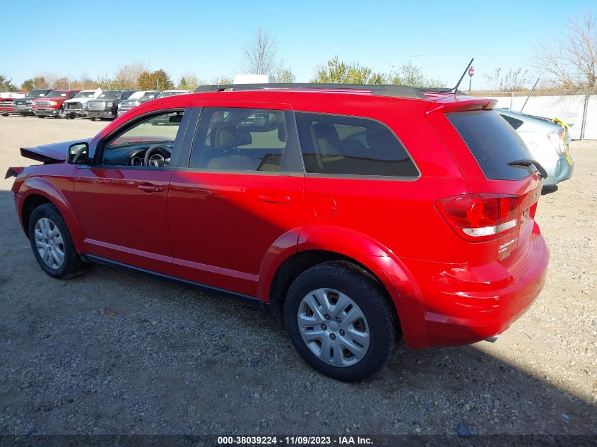 2016 DODGE JOURNEY SE - 3C4PDDAG1GT109585