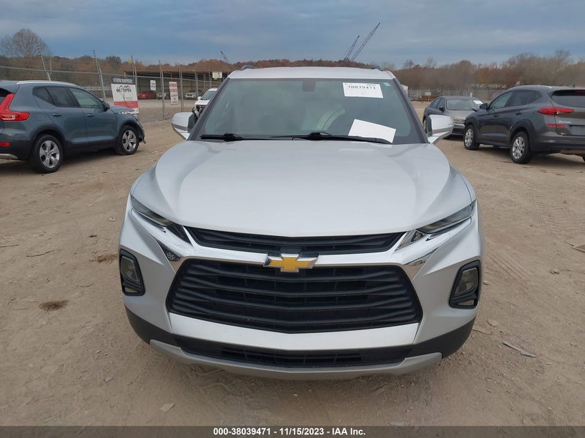 VIN 3GNKBHR41LS653707 2020 CHEVROLET BLAZER AWD 2LT