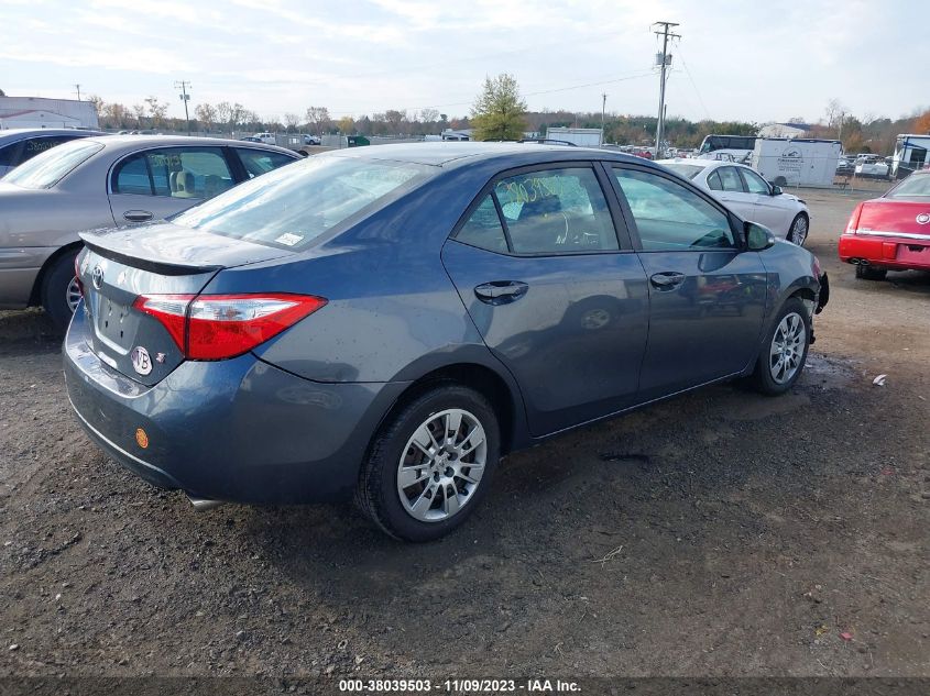 2014 TOYOTA COROLLA L/LE/LE PLS/PRM/S/S PLS - 5YFBURHE9EP100502