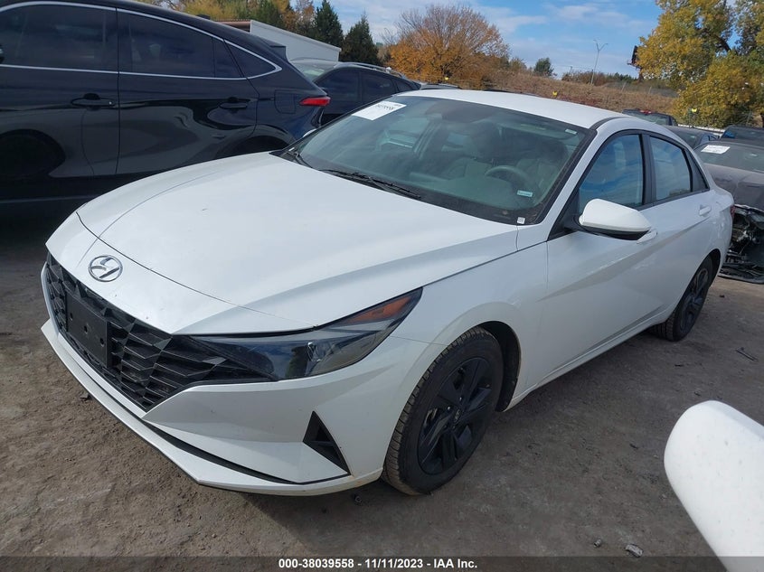 VIN 5NPLM4AG2MH031425 2021 HYUNDAI ELANTRA SEL
