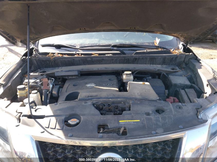 2013 NISSAN PATHFINDER PLATINUM - 5N1AR2MM0DC656587