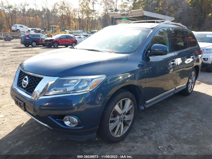 2013 NISSAN PATHFINDER PLATINUM - 5N1AR2MM0DC656587