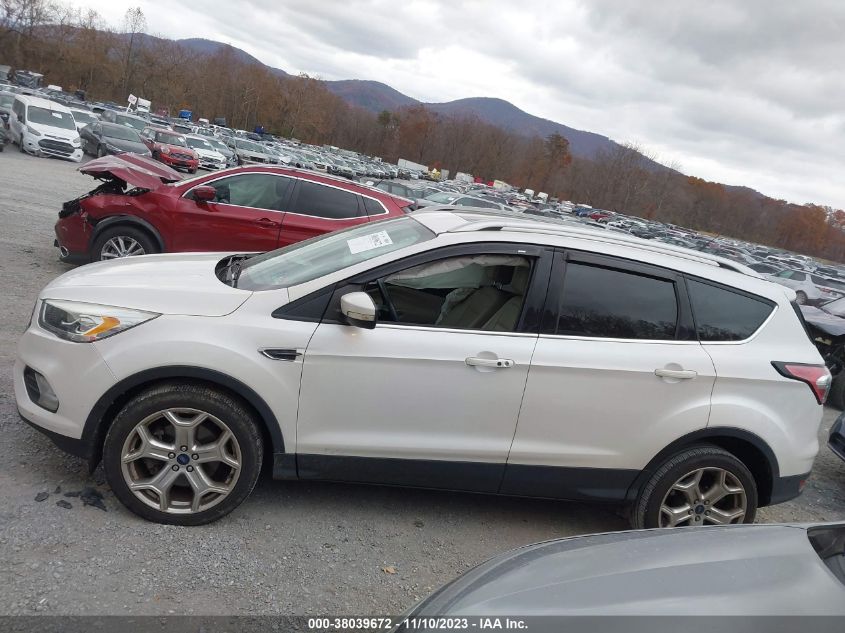 2017 FORD ESCAPE TITANIUM - 1FMCU9J96HUC44609