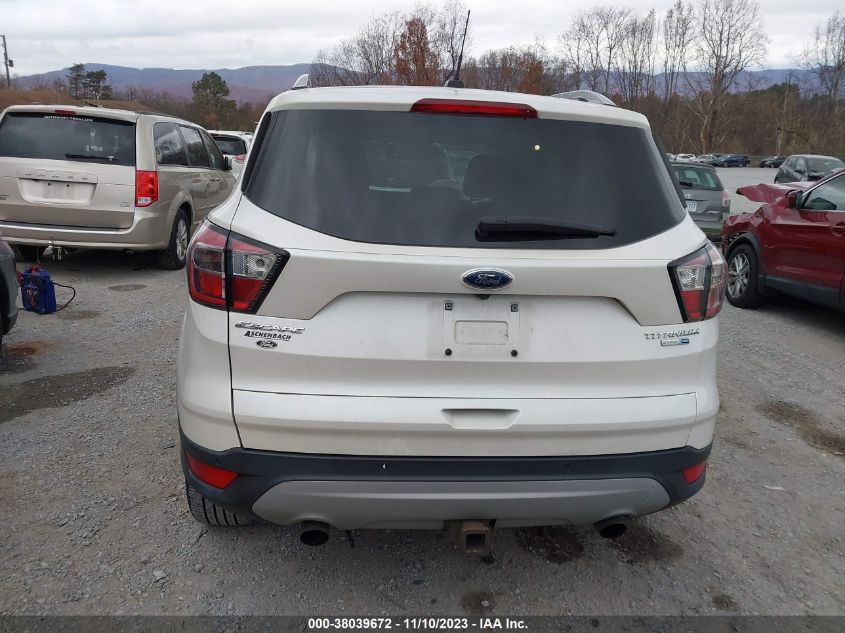 2017 FORD ESCAPE TITANIUM - 1FMCU9J96HUC44609