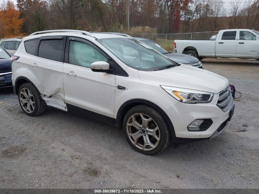 2017 FORD ESCAPE TITANIUM - 1FMCU9J96HUC44609