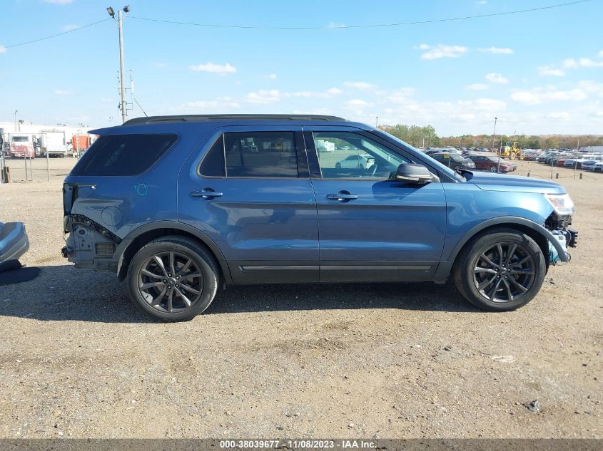 2018 FORD EXPLORER XLT - 1FM5K7D83JGA41283