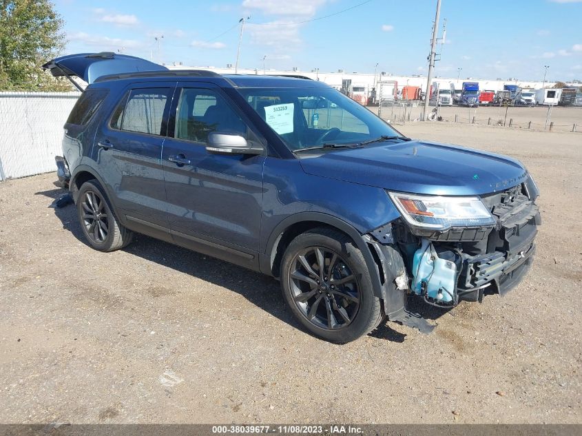 2018 FORD EXPLORER XLT - 1FM5K7D83JGA41283