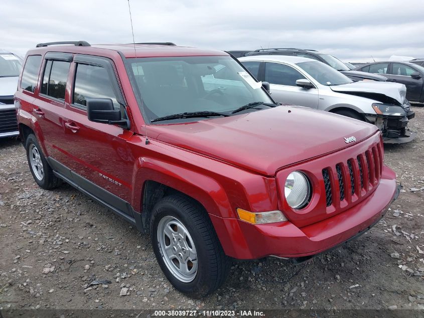 2015 JEEP PATRIOT SPORT - 1C4NJPBA1FD340969