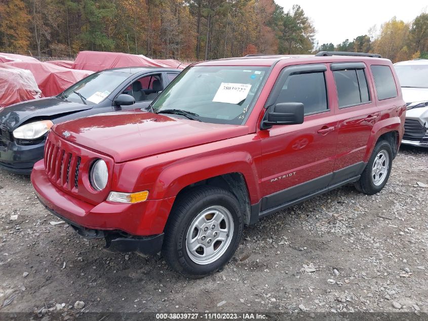 2015 JEEP PATRIOT SPORT - 1C4NJPBA1FD340969