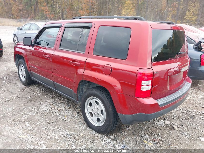 2015 JEEP PATRIOT SPORT - 1C4NJPBA1FD340969