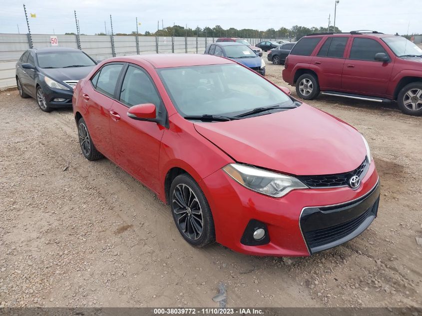 2014 TOYOTA COROLLA L/LE/LE PLS/PRM/S/S PLS - 2T1BURHE9EC077593