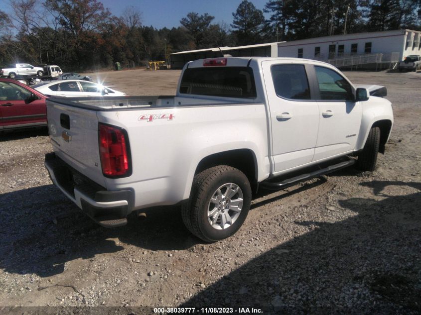 2020 CHEVROLET COLORADO 4WD  SHORT BOX LT - 1GCGTCEN4L1250156
