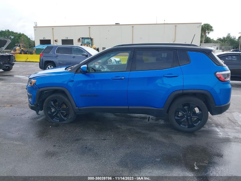 2021 JEEP COMPASS LATITUDE - 3C4NJCBB0MT587263