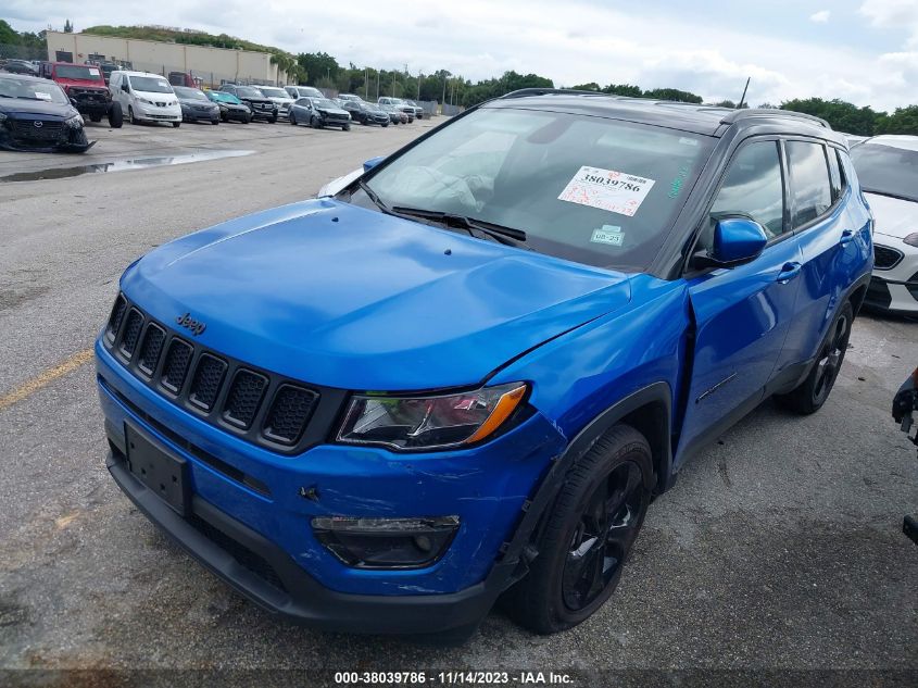 2021 JEEP COMPASS LATITUDE - 3C4NJCBB0MT587263