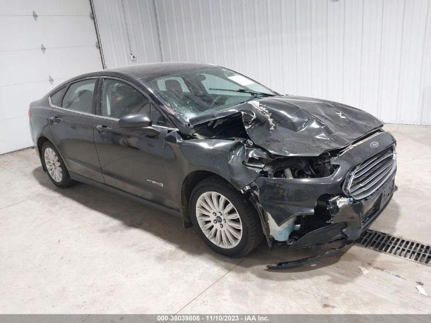 2014 FORD FUSION S HYBRID - 3FA6POUU7ER150316