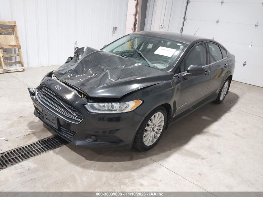 2014 FORD FUSION S HYBRID - 3FA6POUU7ER150316