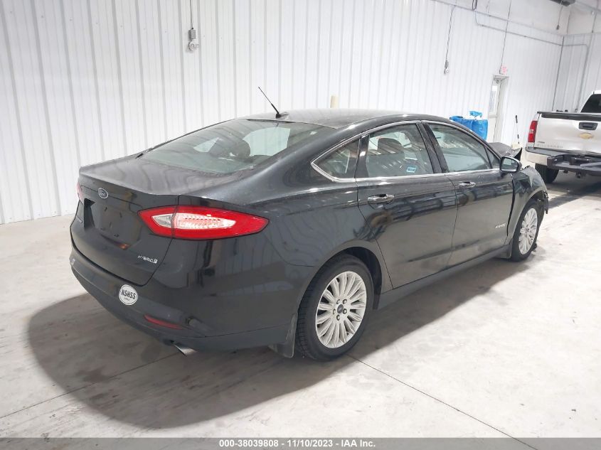 2014 FORD FUSION S HYBRID - 3FA6POUU7ER150316