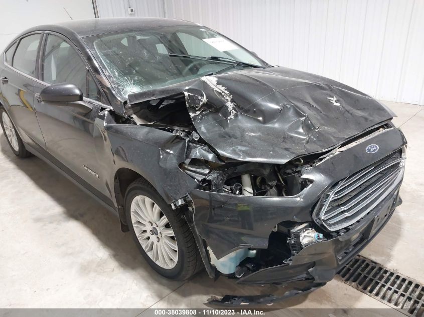 2014 FORD FUSION S HYBRID - 3FA6POUU7ER150316