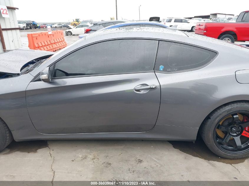 2013 HYUNDAI GENESIS 3.8 TRACK - KMHHU6KJ7DU111980