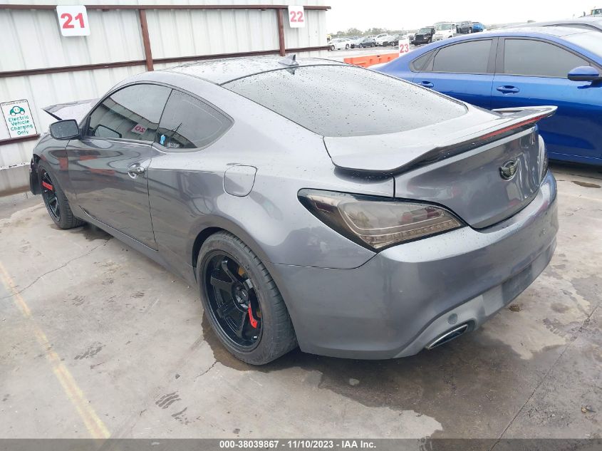 2013 HYUNDAI GENESIS 3.8 TRACK - KMHHU6KJ7DU111980