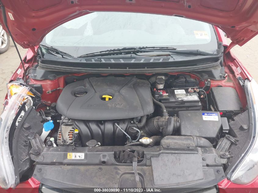 2013 HYUNDAI ELANTRA LIMITED (ULSAN PLANT) - KMHDH4AE6DU935335