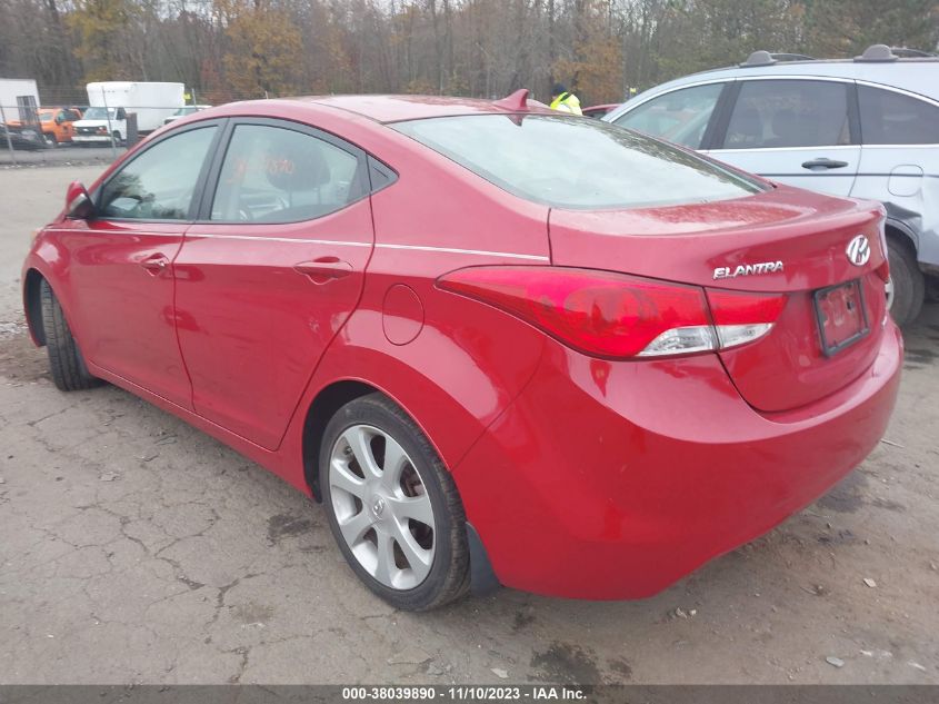 2013 HYUNDAI ELANTRA LIMITED (ULSAN PLANT) - KMHDH4AE6DU935335