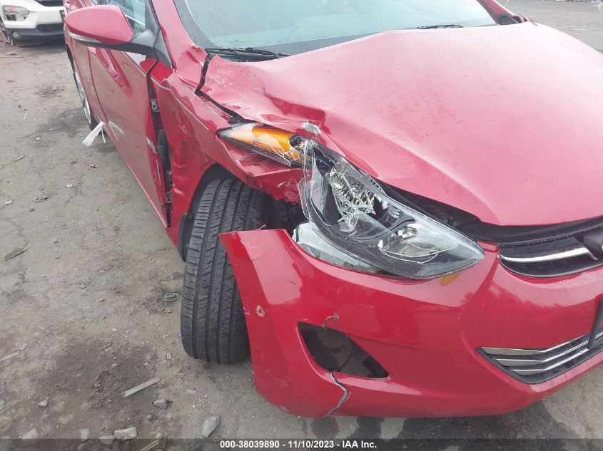 2013 HYUNDAI ELANTRA LIMITED (ULSAN PLANT) - KMHDH4AE6DU935335