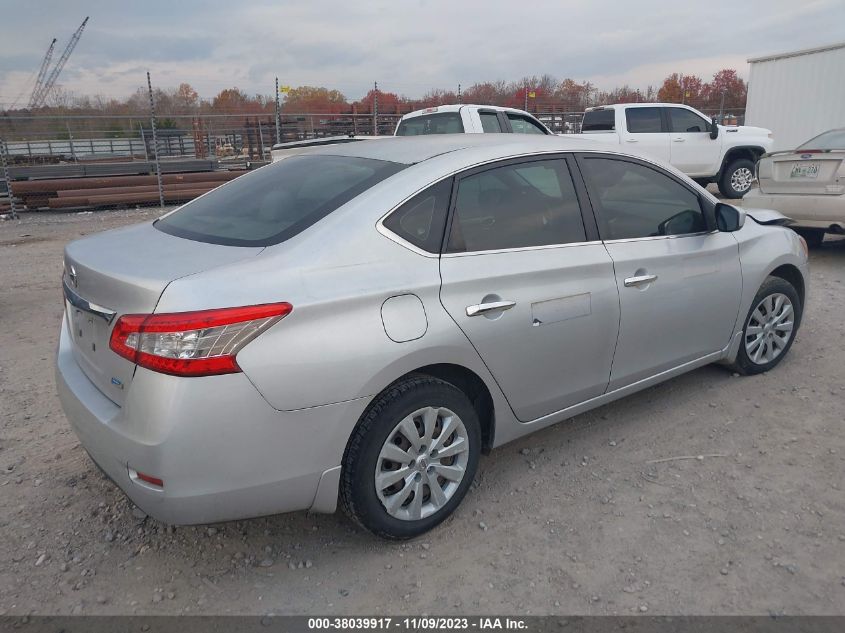 2013 NISSAN SENTRA S - 3N1AB7AP3DL792305