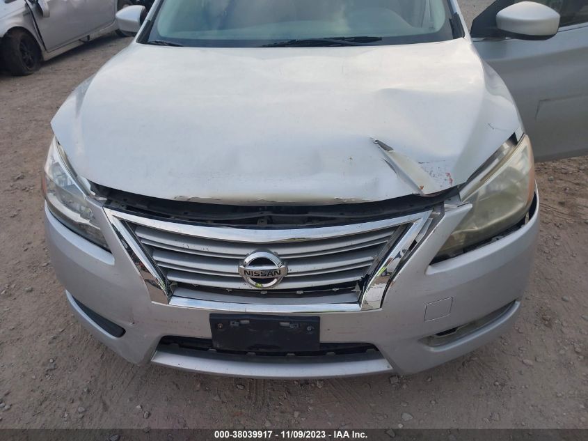 2013 NISSAN SENTRA S - 3N1AB7AP3DL792305