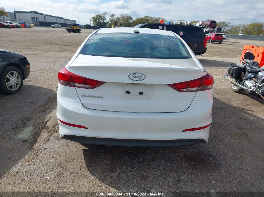 2017 HYUNDAI ELANTRA SE/VALUE/LIMITED - 5NPD84LF6HH048392