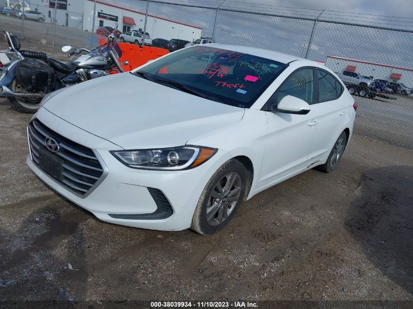 2017 HYUNDAI ELANTRA SE/VALUE/LIMITED - 5NPD84LF6HH048392